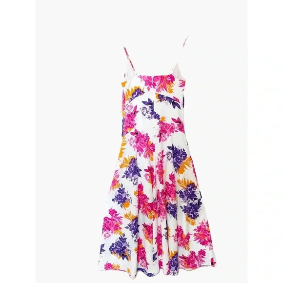 barlll pink floral printed dress - Picture 3 of 11